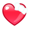 Heart With Ribbon emoji on Emojidex
